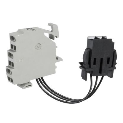 Picture of EF combined connected/closed contact, MasterPact NW drawout, 1 changeover contact, low level  3A/240VAC, spare part