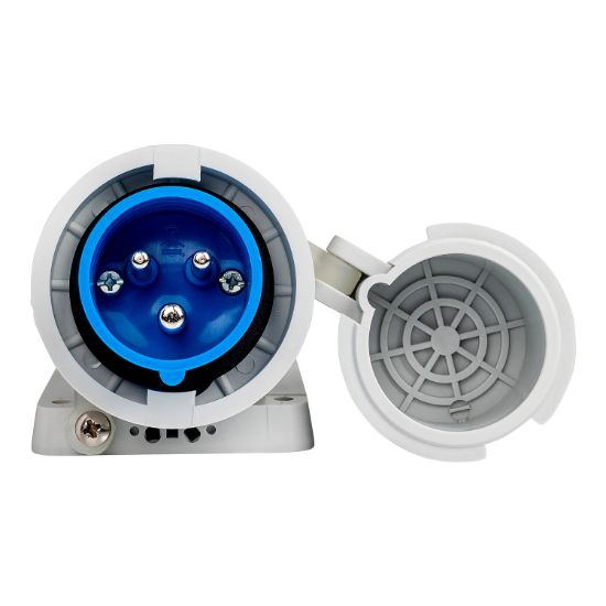 Picture of Appliance Inlet, 16A, 230V, 3-Round Pin, White