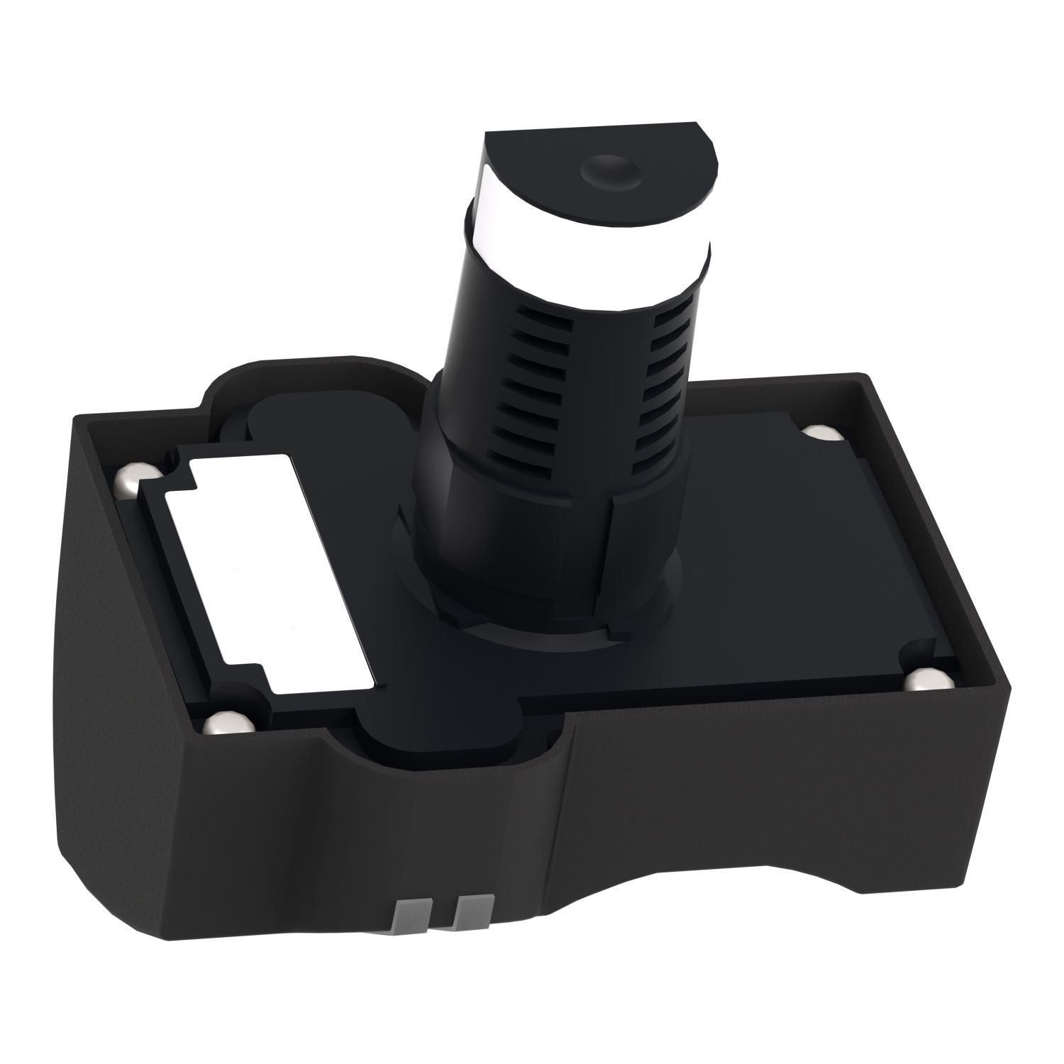 Picture of Biometric Switch, Harmony XB5S, monostable, plastic, 22mm, connection by 2m cable, 24V AC DC