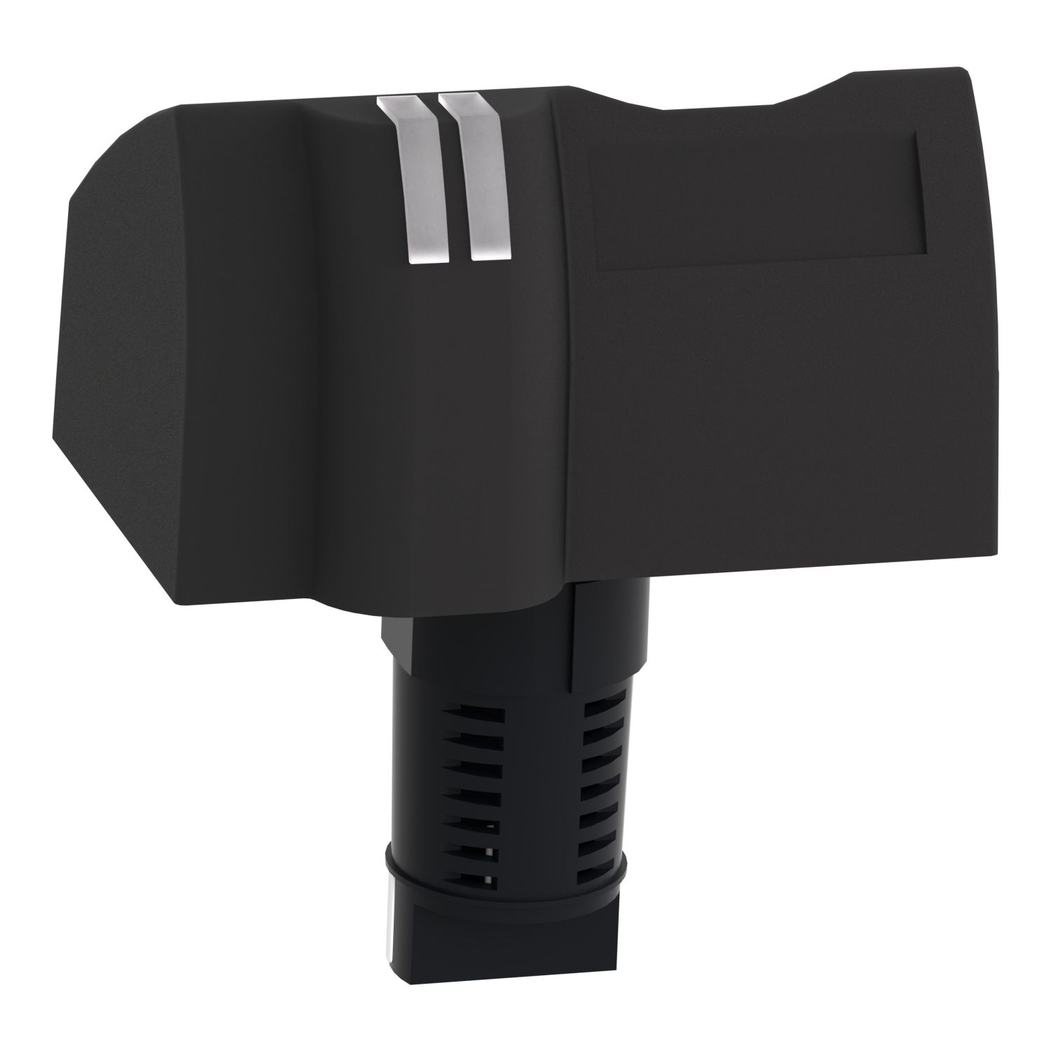 Picture of Biometric switch monostable, Harmony XB5S, plastic, 22mm, connection by M12 connector, 24V AC DC