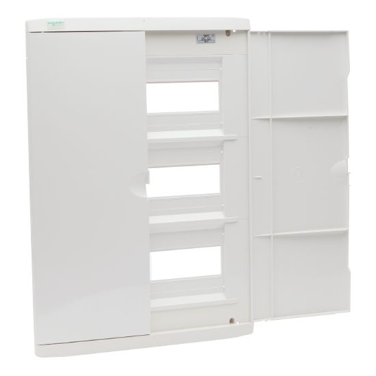 Picture of DBF Series 45-Way Distribution Board;100A, Flush Mount, Plastic, Light Grey