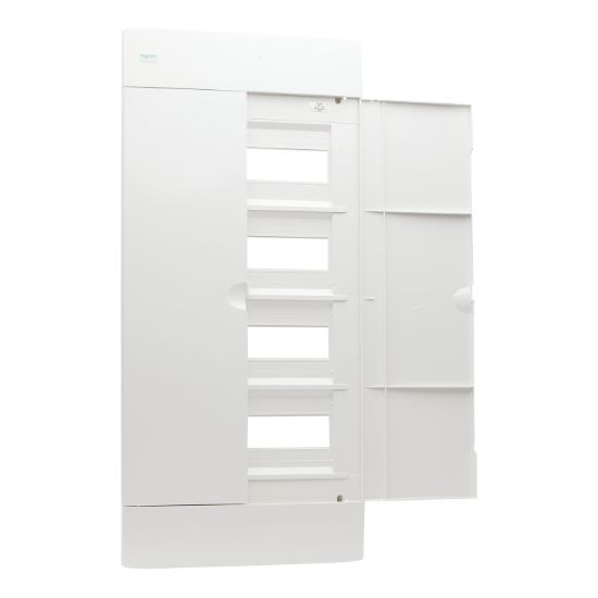 Picture of DBF Series 60-Way Distribution Board; 100A, Flush Mount, Plastic, Light Grey