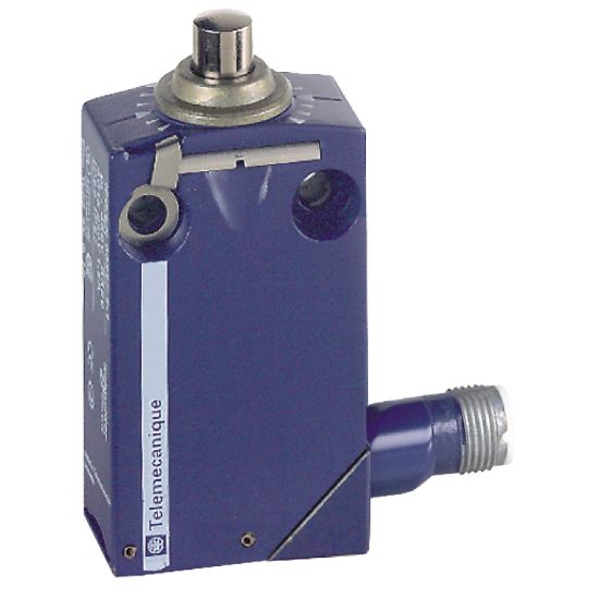 Picture of Limit switch, Limit switches XC Standard, XCMD, metal end plunger, 1NC+1 NO, snap, M12