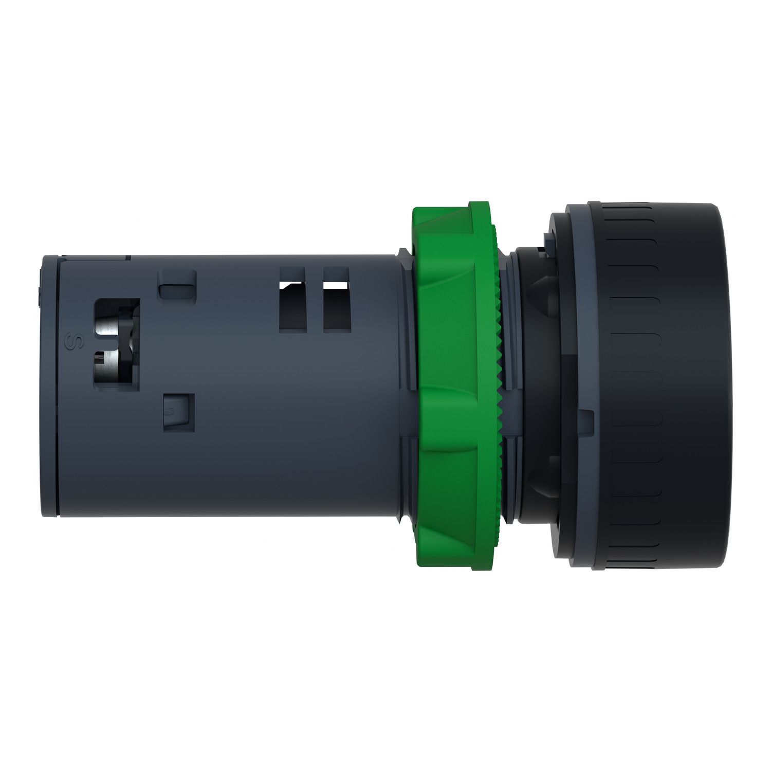 Picture of Annunciator, Harmony XB5, Complete buzzer, plastic, 22mm, continuous or intermittent tone, 110...120V AC