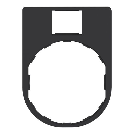 Picture of Legend holder 30x40mm, Harmony XB4, plastic, without legend 8x27mm