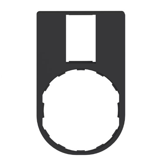 Picture of Legend holder 30x50mm, Harmony XB4, plastic, without legend 18x27mm