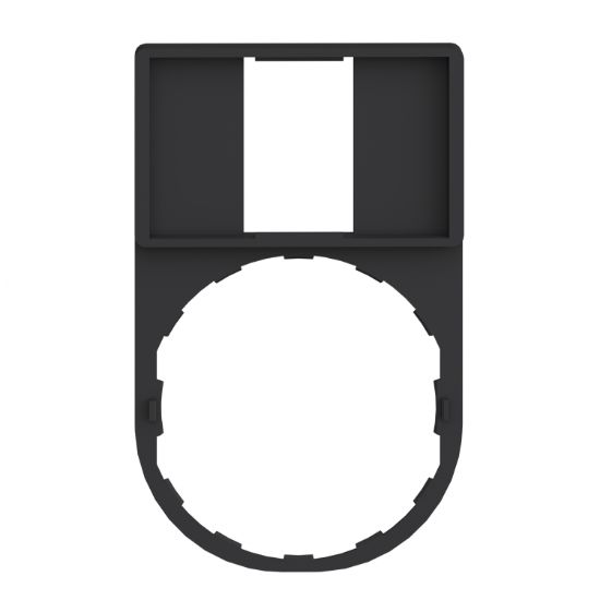 Picture of Legend holder 30x50mm, Harmony XB4, plastic, without legend 18x27mm