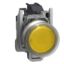 Picture of Complete push button, Harmony XB4, Explosive atmosphere, pushbutton yellow with boot