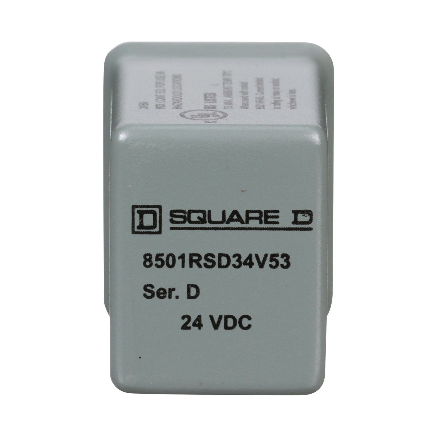 Picture of Miniature Relay, Harmony 8501R, low voltage, hermetically, 4PDT, 14 blades, coil, 5A resistive at 240V AC, 24V DC, 4NO+ 4NC