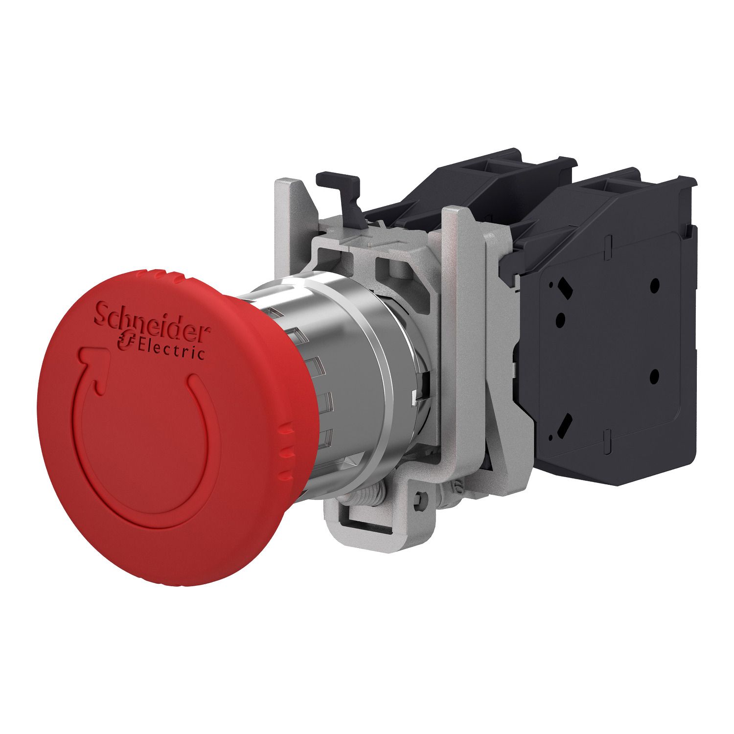 Picture of Complete emergency stop push button, Harmony XB4, Explosive atmosphere, TURN TO RELEASE