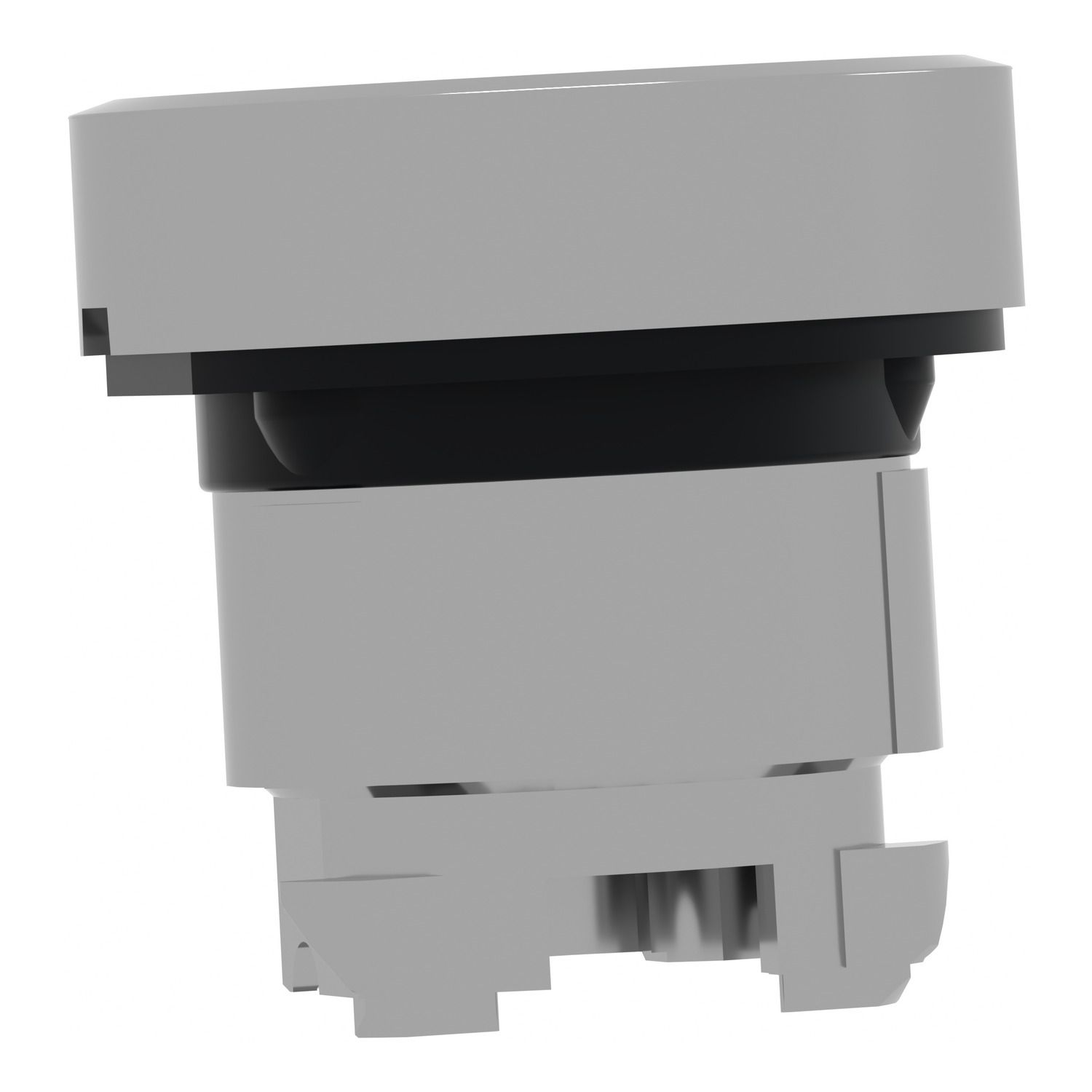 Picture of Head for non illuminated push button, Harmony XB4, metal, 22mm, spring return, without cap