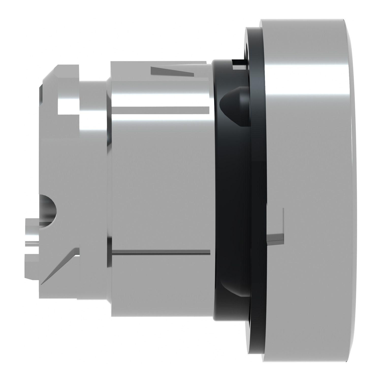 Picture of Head for non illuminated push button, Harmony XB4, metal, 22mm, spring return, without cap