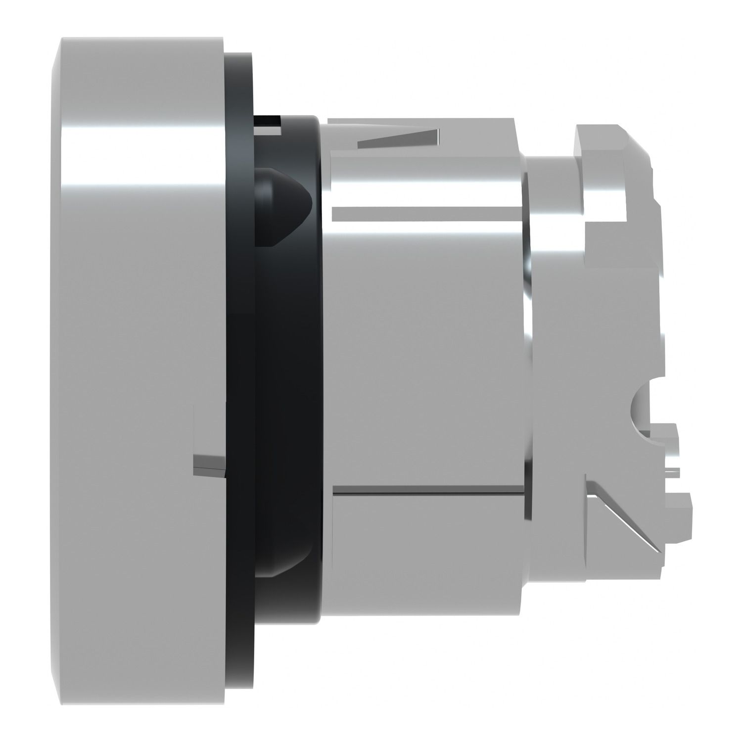 Picture of Head for non illuminated push button, Harmony XB4, metal, 22mm, spring return, without cap