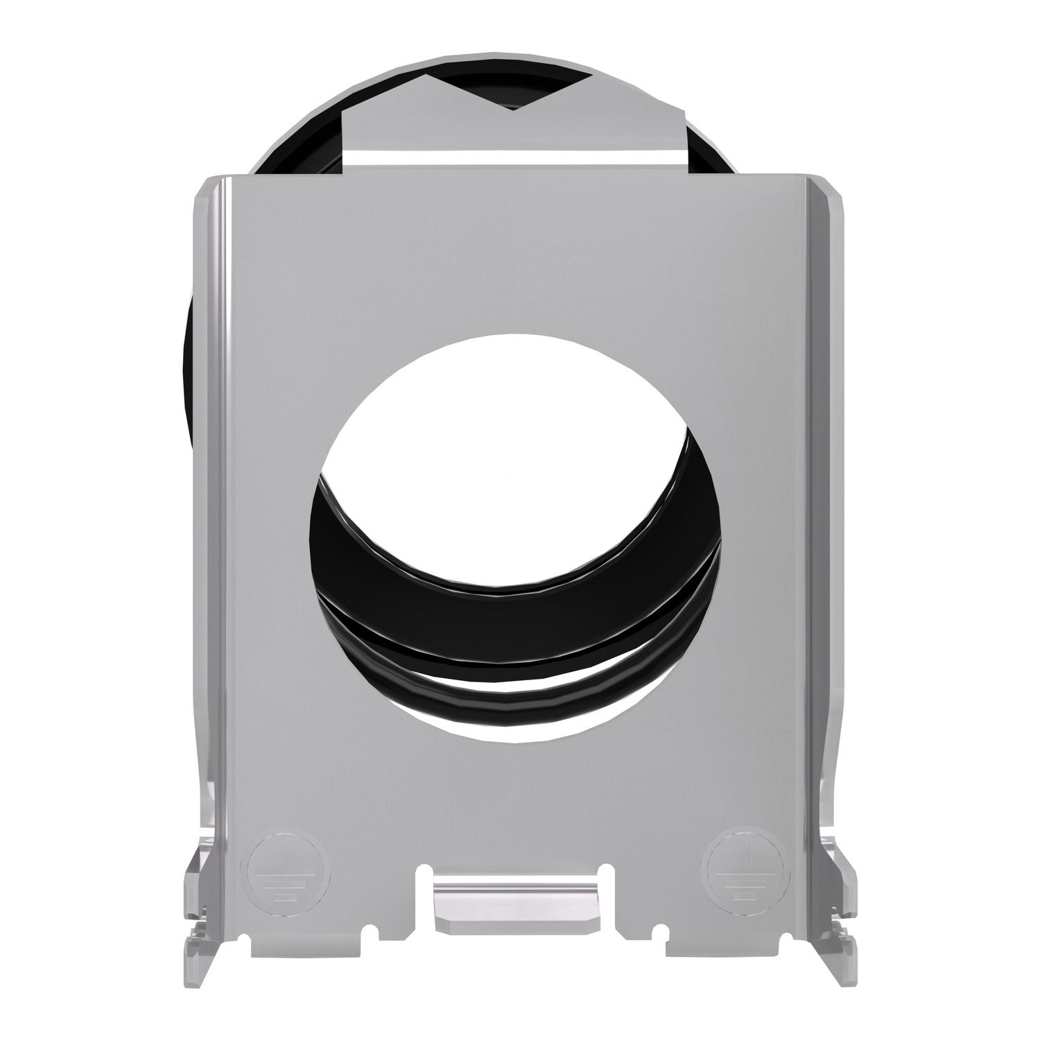 Picture of Flush mounting kit, Harmony XB4, metal, black, for selector switch and illuminated push button 22mm