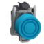 Picture of Complete push button, Harmony XB4, Explosive atmosphere, pushbutton blue with integrated boot