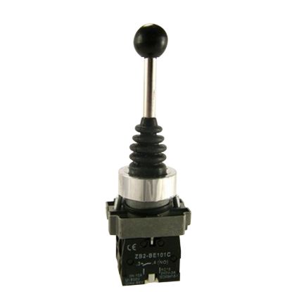 Picture of Complete joystick controller, Harmony XD2, 30mm, 2 directions, 2NC per direction, with return position 0