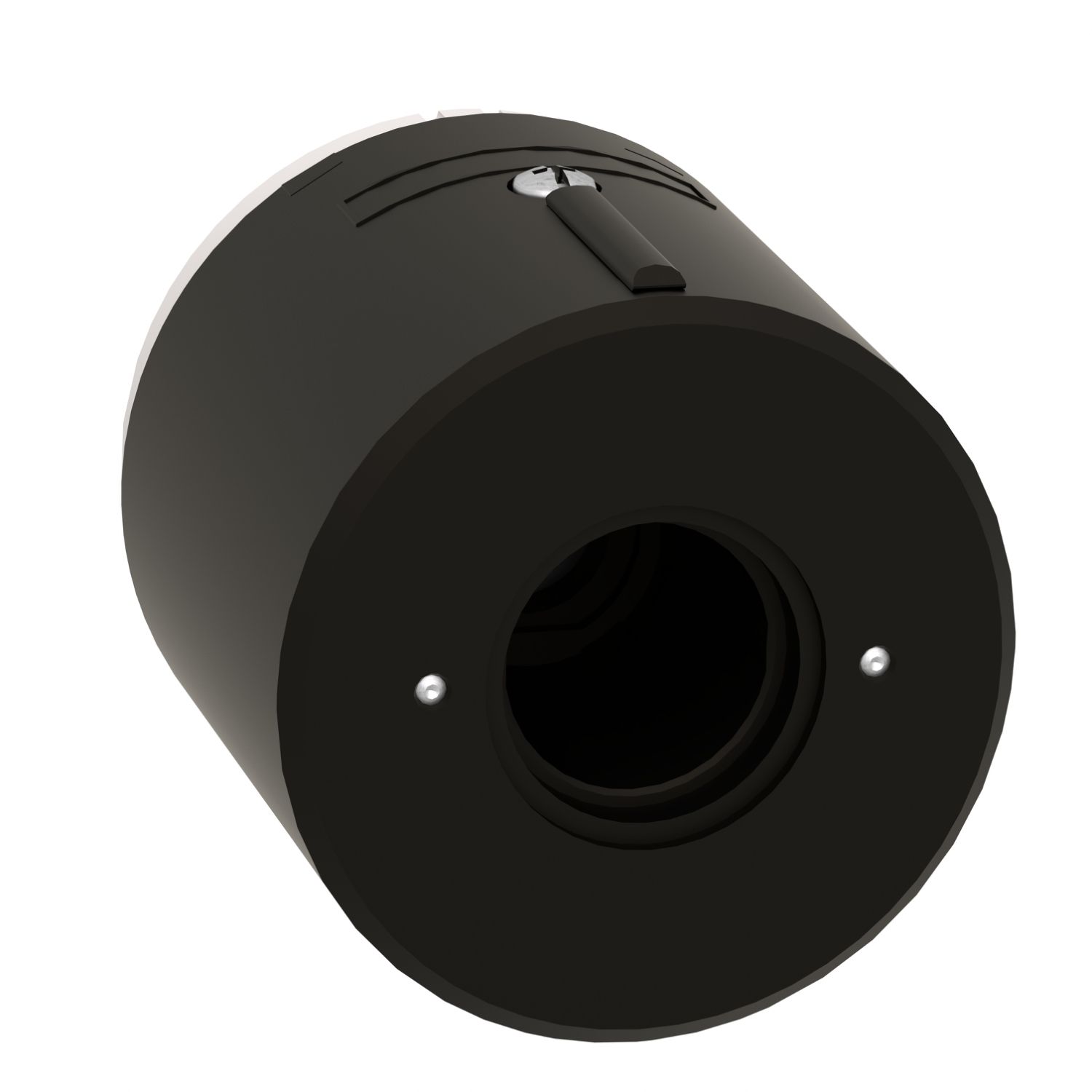 Picture of Base unit for modular tower lights, Harmony XVB, plastic, black, 70mm, bottom or side cable entry