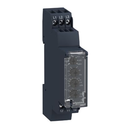 Picture of Modular 1-phase voltage Control Relay, Harmony Control Relays, 5 A, 1 CO, 20…80 V AC/DC