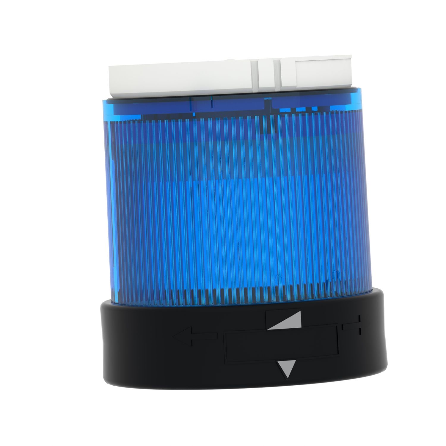 Picture of Indicator bank, Harmony XVB, illuminated unit, plastic, blue, 70mm, steady, bulb or LED not included, 250V
