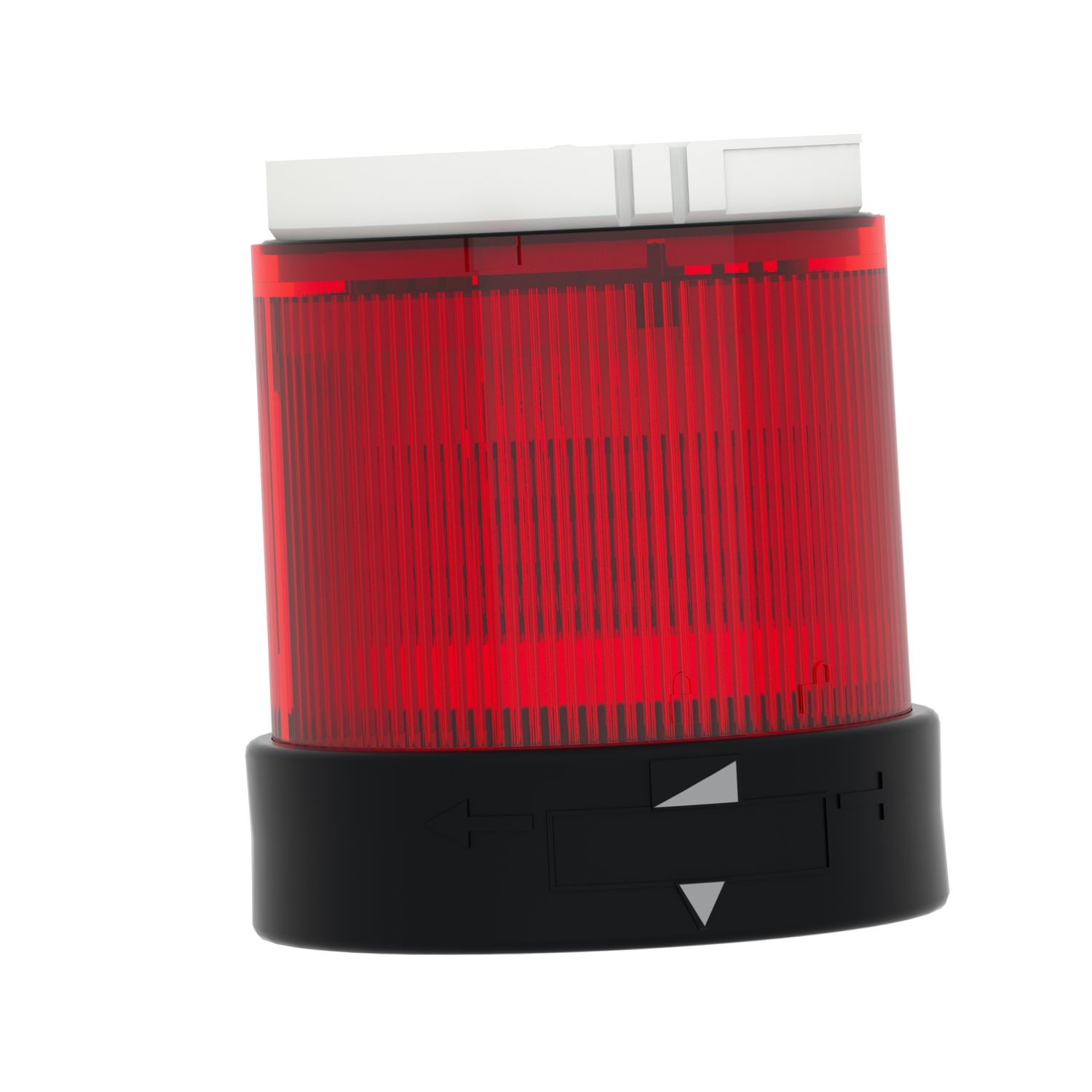 Picture of Indicator bank, Harmony XVB, illuminated unit, plastic, red, 70mm, flashing, integral LED, 24V AC/DC