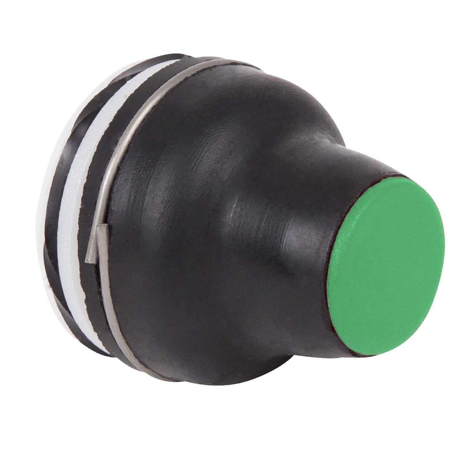Picture of booted head for pushbutton XAC-B - green - 4 mm, -25..+70°C