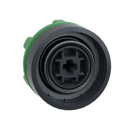 Picture of Head for non illuminated push button, Harmony XB5, plastic, 22mm, spring return,without cap