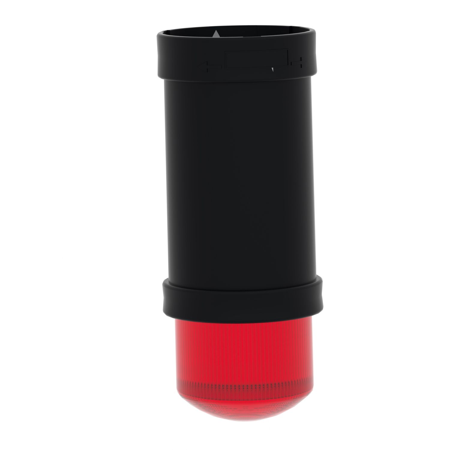 Picture of Indicator bank, Harmony XVB, illuminated unit, plastic, red, 70mm, integral flash discharge tube, 5joule, 24V AC/DC