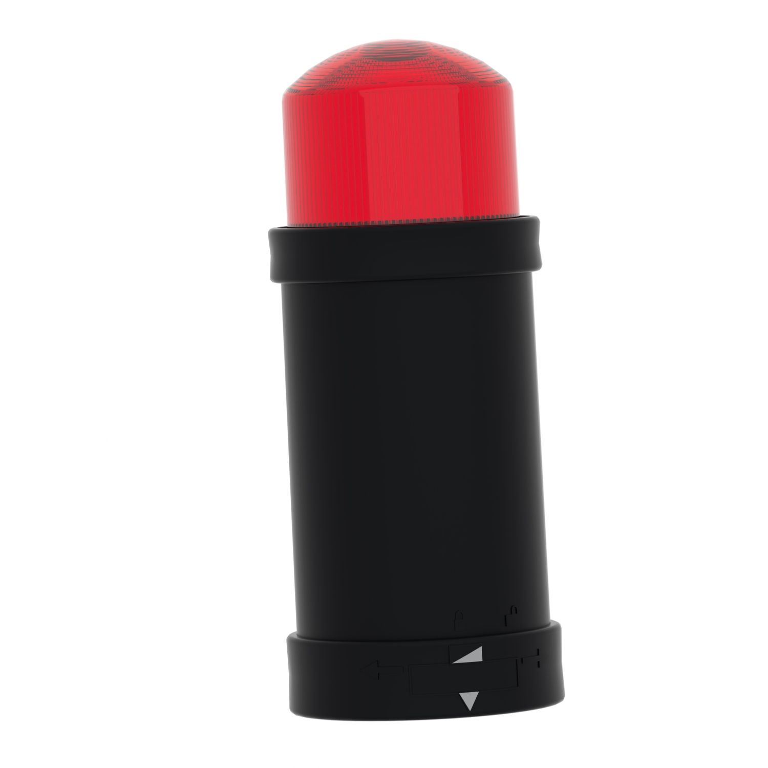 Picture of Indicator bank, Harmony XVB, illuminated unit, plastic, red, 70mm, integral flash discharge tube, 5joule, 24V AC/DC
