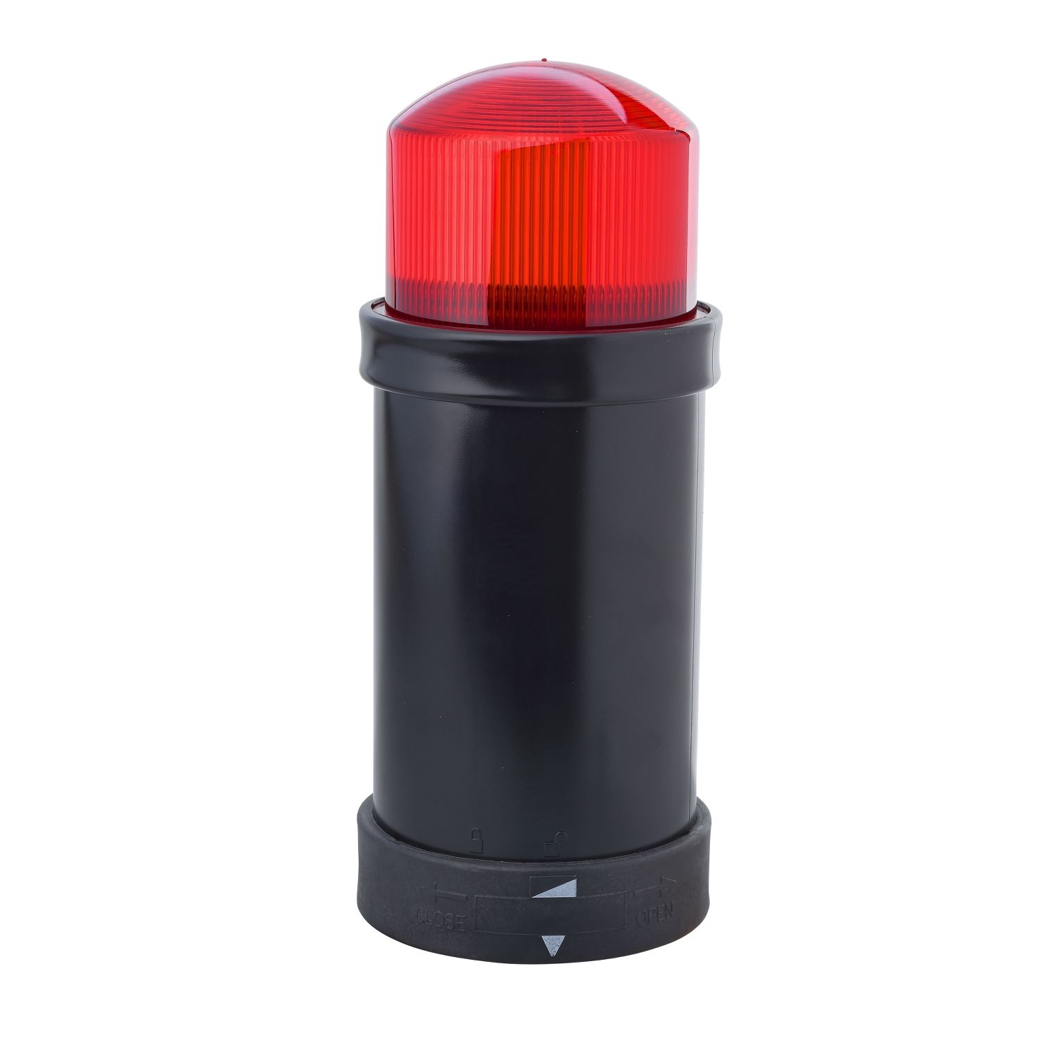 Picture of Indicator bank, Harmony XVB, illuminated unit, plastic, red, 70mm, integral flash discharge tube, 10joule, 24V AC/DC