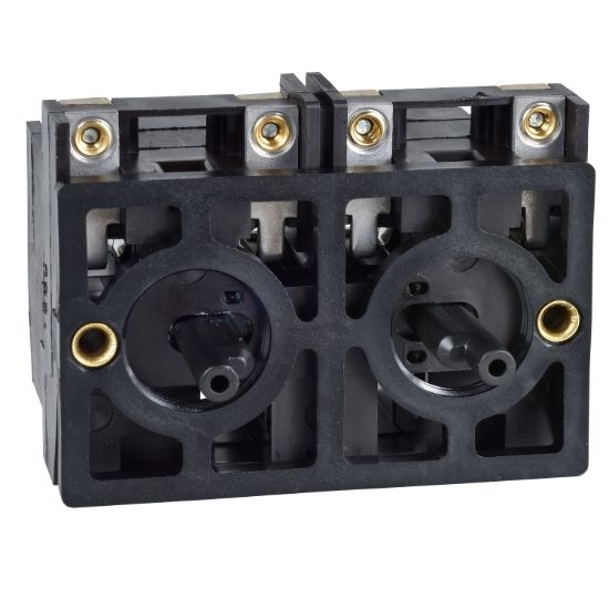 Picture of Double contact block, Harmony XAC, spring return, front mounting, single speed CO