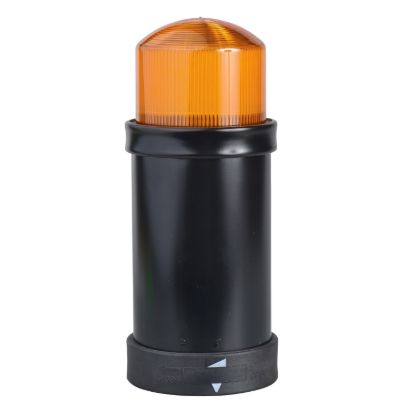 Picture of Indicator bank, Harmony XVB, illuminated unit, plastic, orange, 70mm, integral flash discharge tube, 10joule, 24V AC/DC