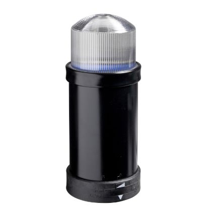 Picture of Indicator bank, Harmony XVB, illuminated unit, plastic, clear, 70mm, integral flash discharge tube, 10joule, 24V AC/DC