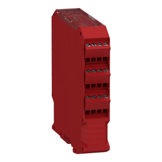 Picture of Safety controller, Modicon MCM, 8 inputs 2 outputs, monitors expansion modules, screw