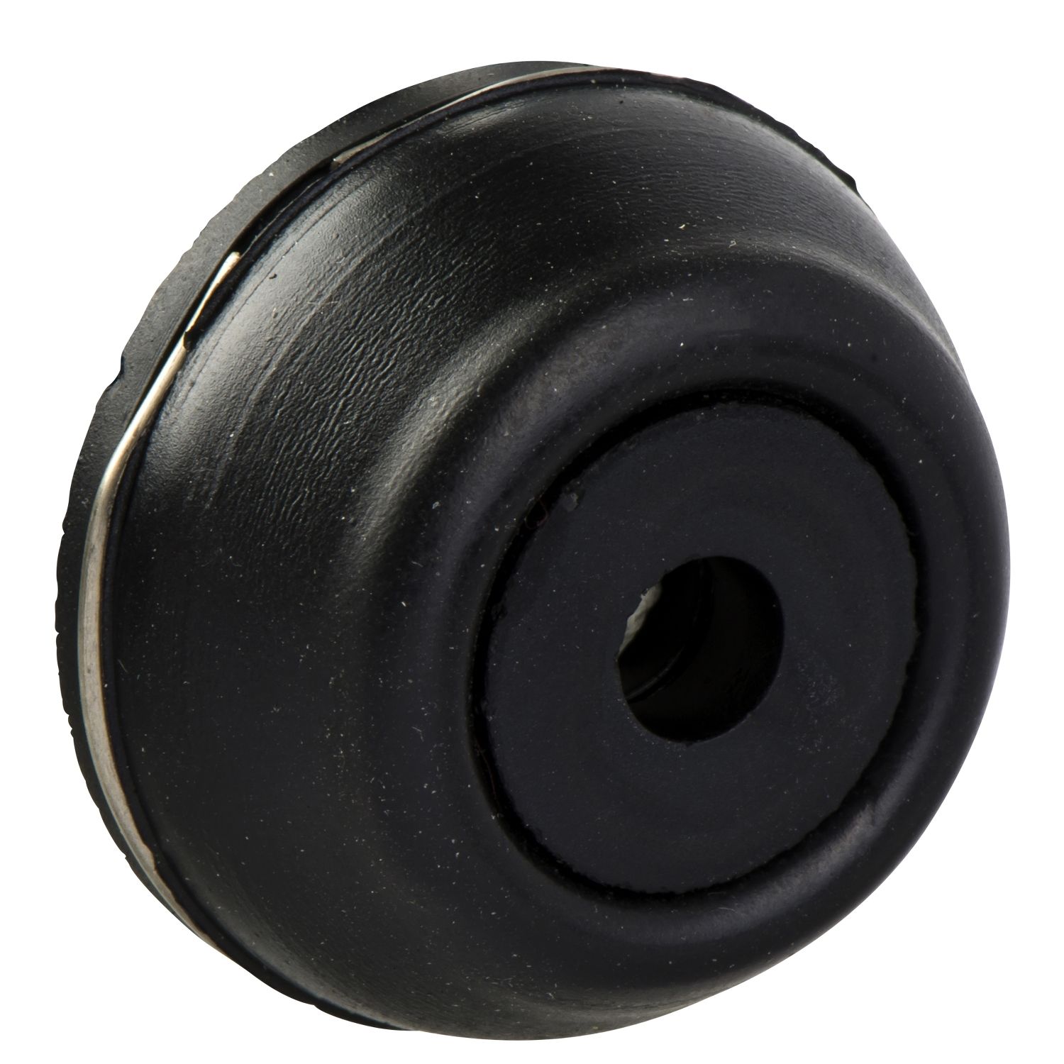 Picture of Head for push button, Harmony XAC, plastic, black, booted, operating travel 16mm, 25...+ 70 degree C