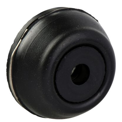 Picture of Head for push button, Harmony XAC, plastic, black, booted, operating travel 16mm, 25...+ 70 degree C