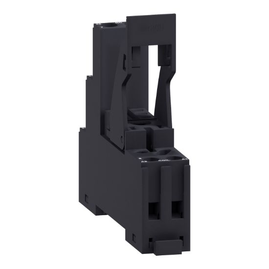 Picture of Socket with clamp, Harmony Electromechanical Relays, for RXG2 relays, 5A, screw connectors, separate contact