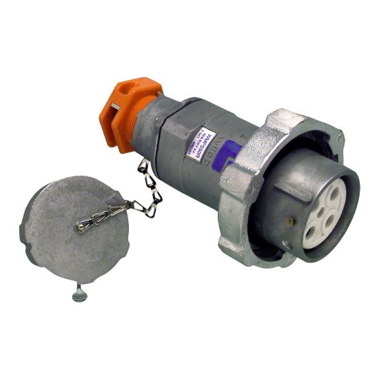 Picture of Plug Appliance, Metal Clad, Inlet Alum 50A 500V