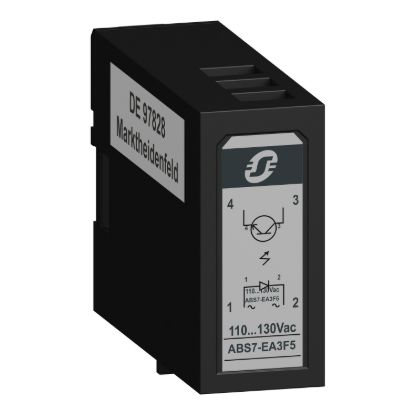 Picture of plug-in solid state relay- 12.5 mm - input - 110..130 V AC 60HZ