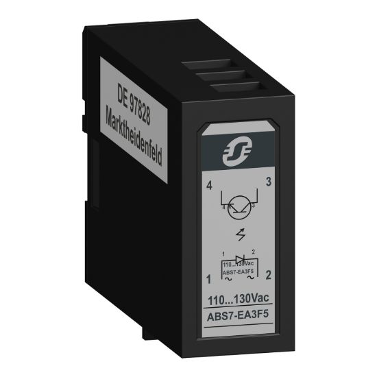 Picture of plug-in solid state relay- 12.5 mm - input - 110..130 V AC 60HZ
