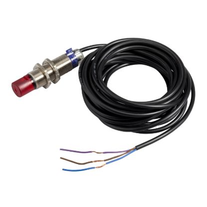 Picture of photo-electric sensor - XUB - polarised - 90° - Sn 2m - 12..24VDC - cable 2m