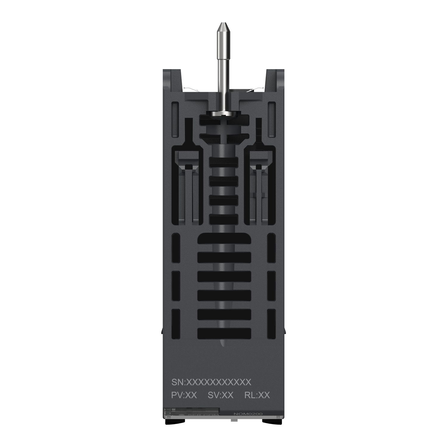 Picture of communication module, Modicon X80, Serial link module, 2 RS485 or 232 ports in Modbus and character mode