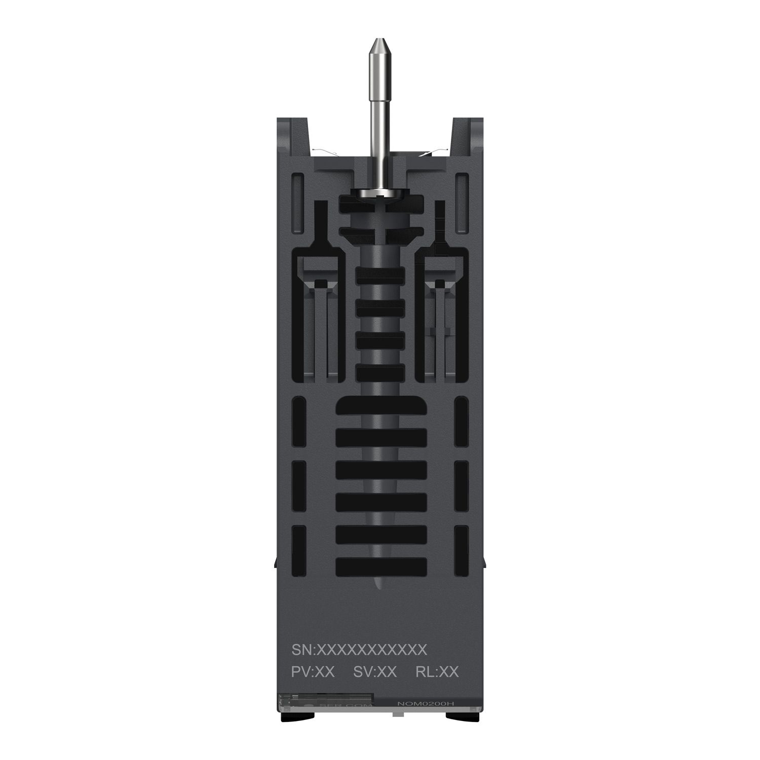 Picture of communication module, Modicon X80, Serial link module, 2 RS485 or 232 ports in Modbus and character mode, severe environment