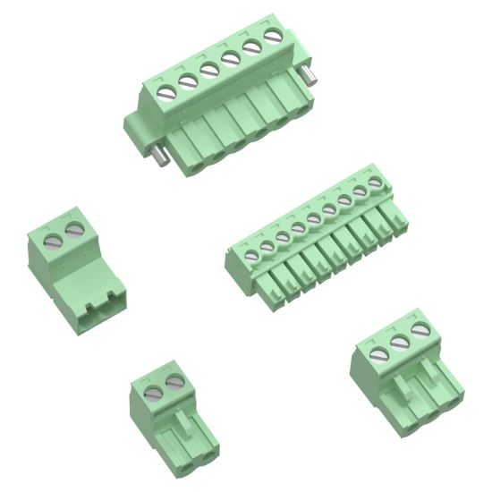 Picture of Set of connectors for PowerLogic SC150, digitals input/output, power, current