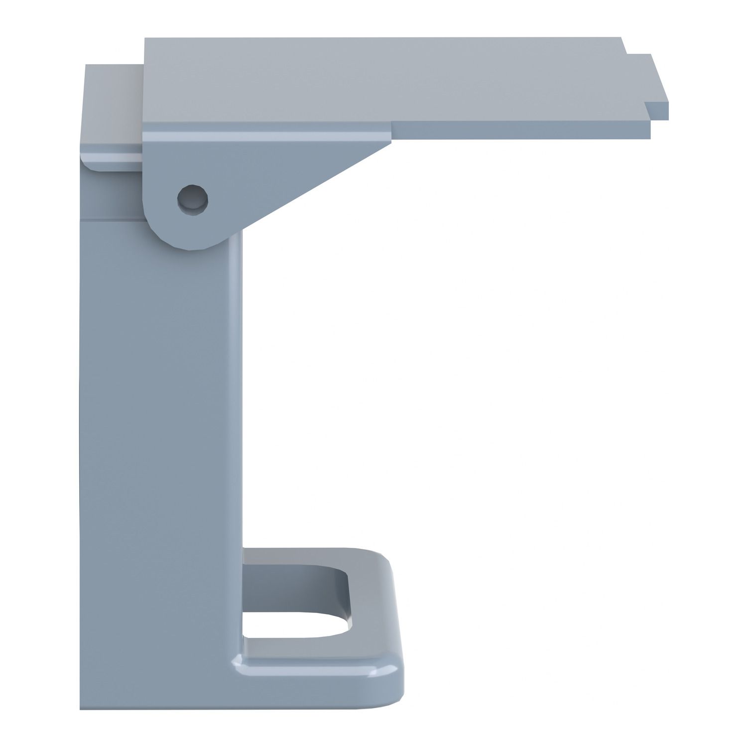 Picture of Padlockable flap, Harmony XB4, for 22mm flush push button, metal, blue