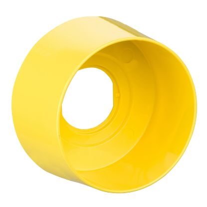 Picture of Round guard for 40mm Emergency stop, Harmony XB4, plastic, yellow, 76.2mm