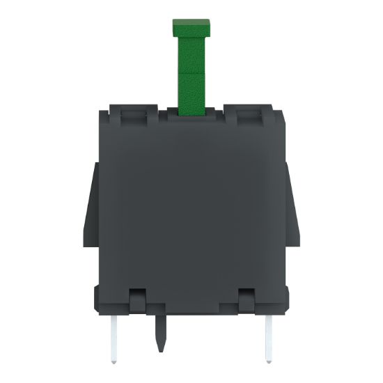 Picture of Single contact block, Harmony XB4, silver alloy, pins for printed circuit board, 1NO