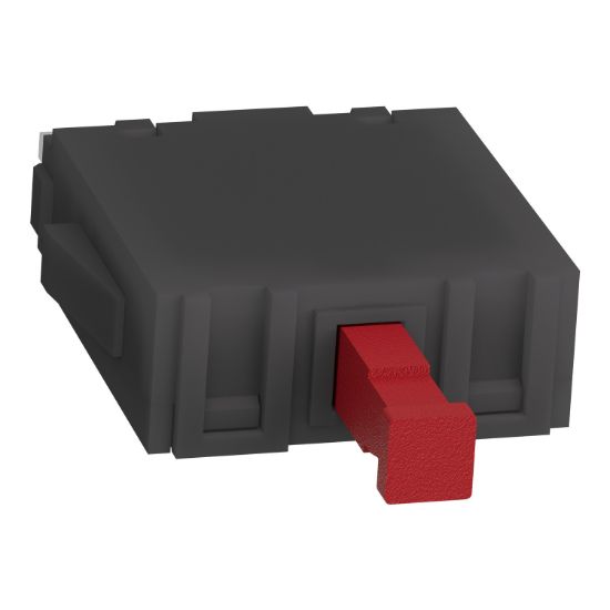 Picture of Single contact block, Harmony XB4, silver alloy, pins for printed circuit board, 1NC