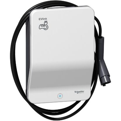 Picture of Smart Wallbox, EVlink Smart Wallbox, 7.4 kW, Attached cable T1, Key