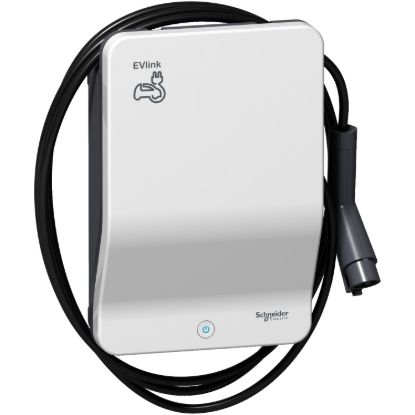 Picture of Smart Wallbox, EVlink Smart Wallbox, 7.4 kW, Attached cable T1, RFID