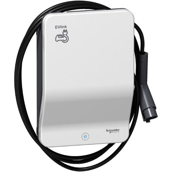 Picture of Smart Wallbox, EVlink Smart Wallbox, 7.4 kW, Attached cable T1, RFID